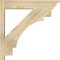 Ekena Millwork Merced Rough Sawn Traditional Outlooker, Douglas Fir, 6"W x 28"D x 28"H OUT06X28X28MRC01RDF - alternate 3